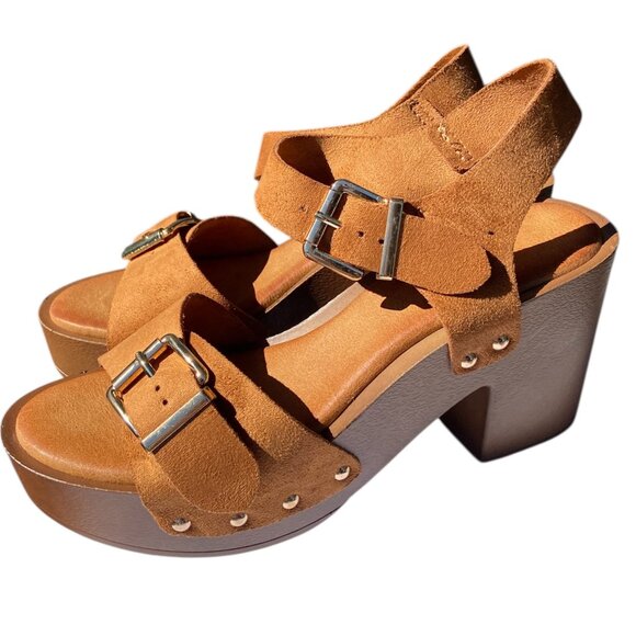 Women's Sandals Summer Platform High Heels Buckle Straps Pumps Party Sho… - Picture 3 of 11